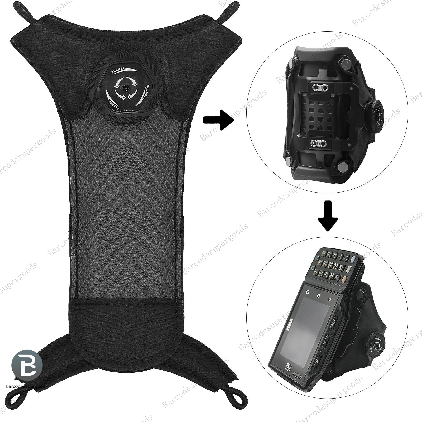 10 Pack Wrist Strap Handstrap Mount for Zebra WT6000 SG-NGWT-WSTPST-01 S/M Size