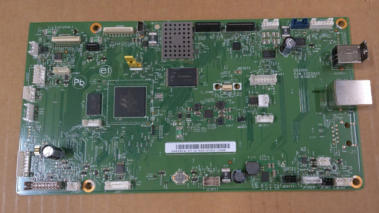 Lexmark B3342 B3340dw MS431dw B3442dw MAIN FORMATTER BOARD 20S3920 6108783