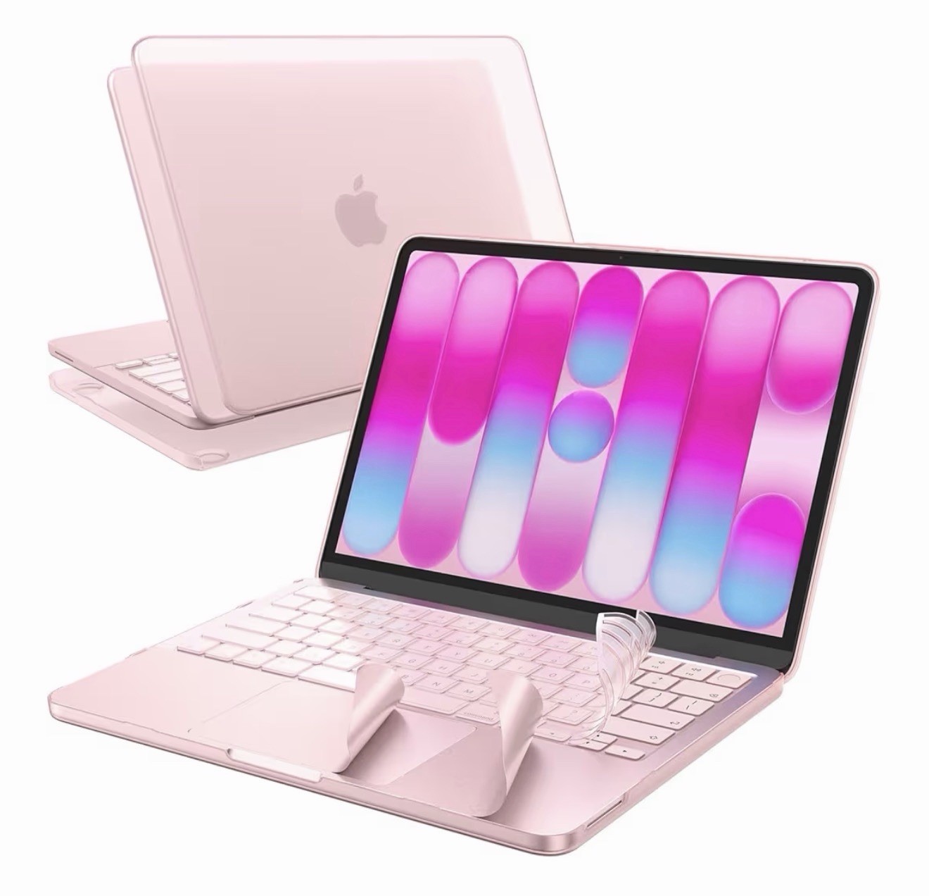 MacBook Neo 13” Case A3404 Pink Hard Shell Keyboard Cover Blush 2026