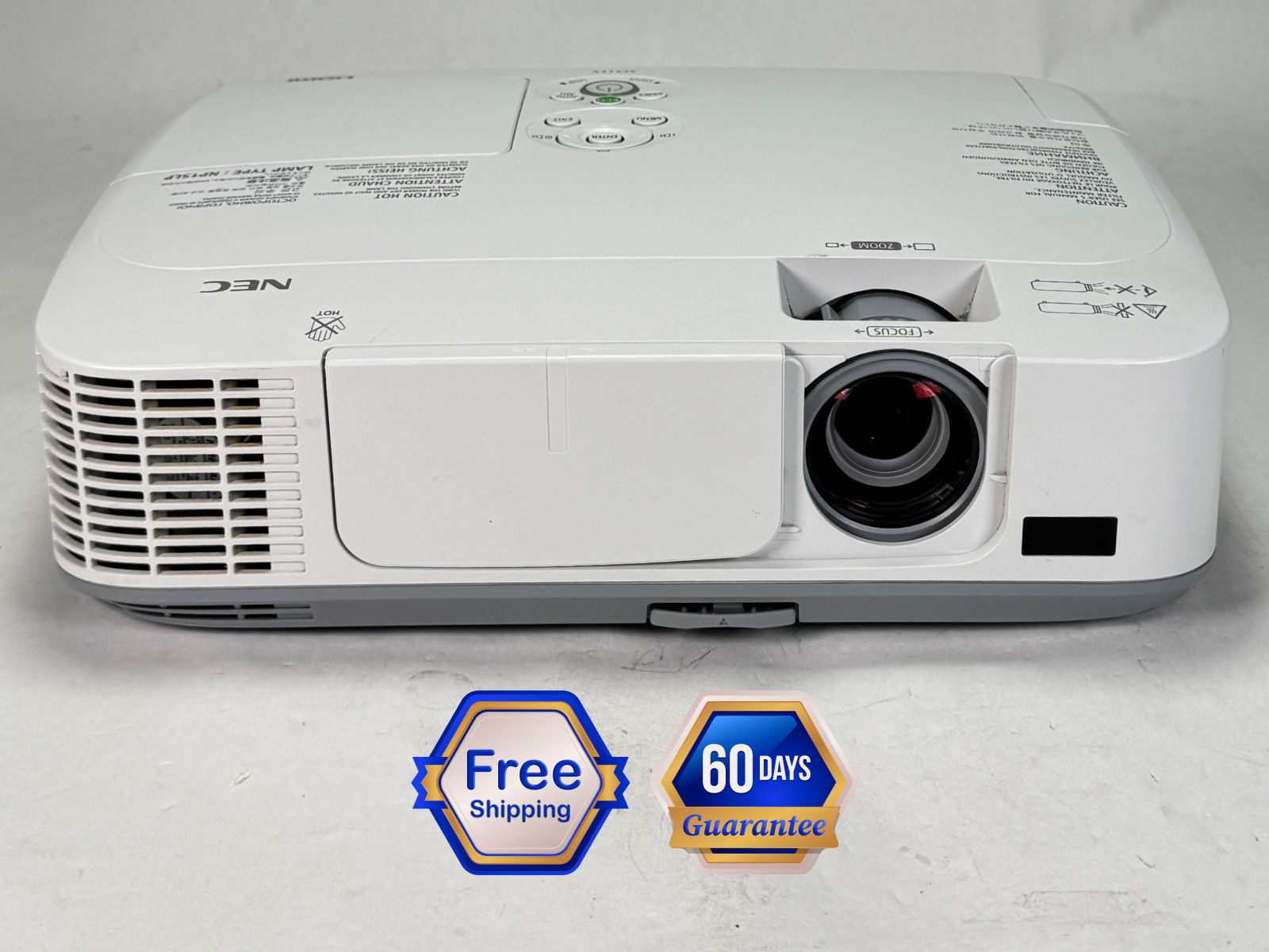 NEC NP-M311X 3LCD Projector 3100 Lumens Full HD ECO Mode | Ready to Use Bundle