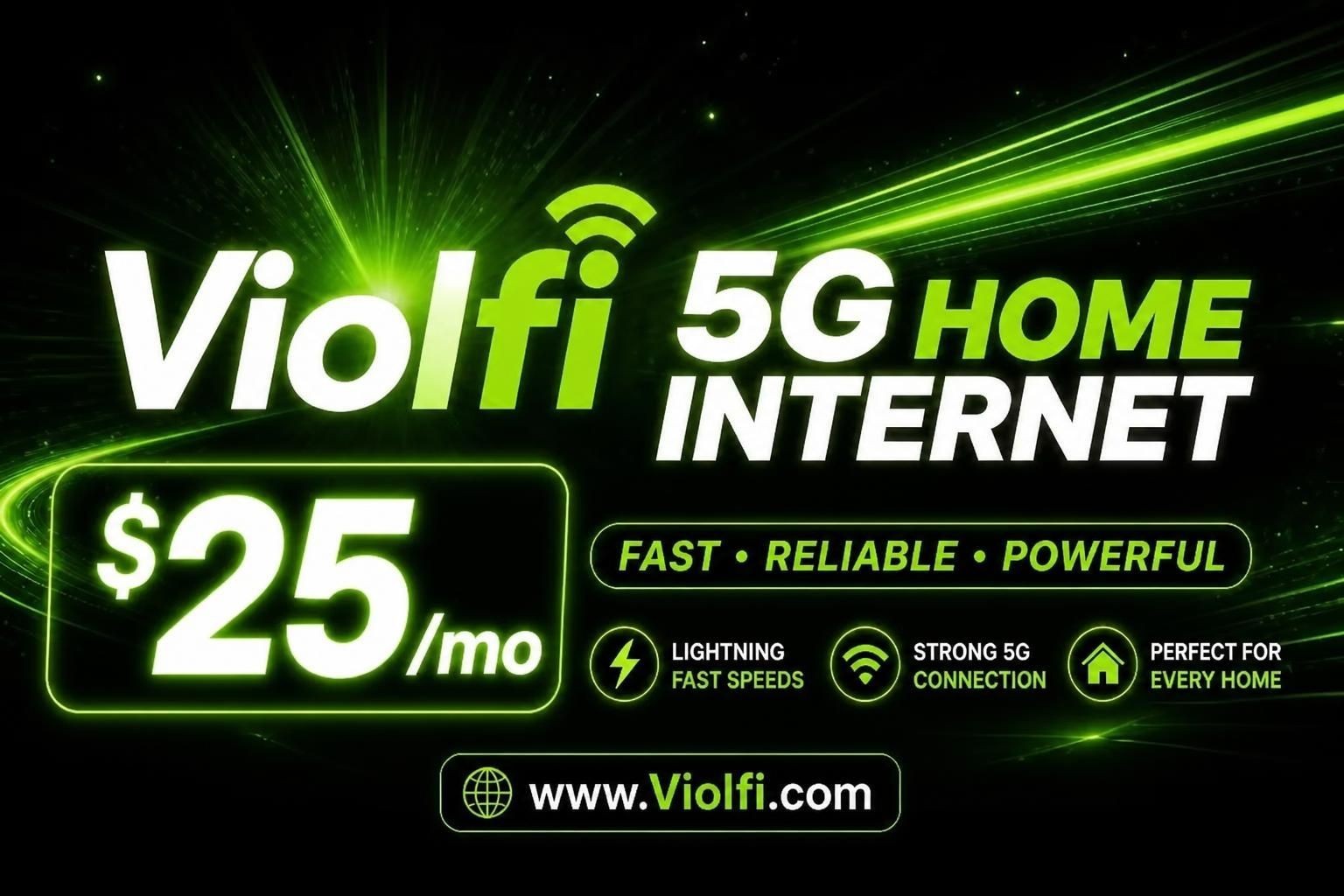 Fast unlimited 5g data