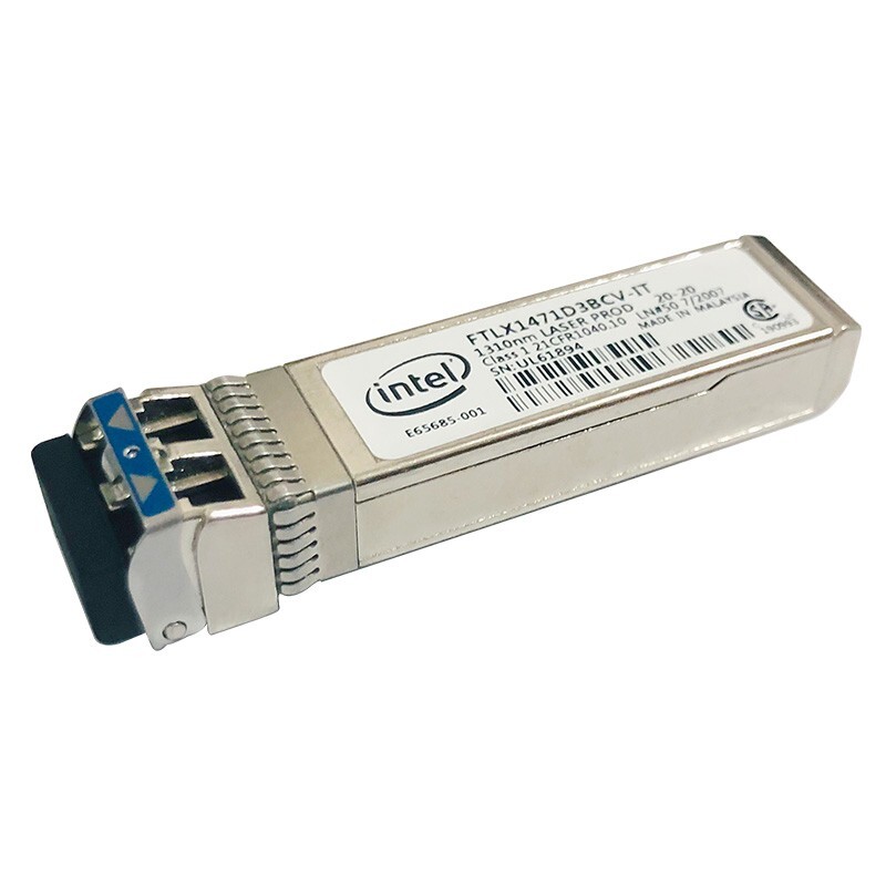 Intel FTLX1471D3BCV-IT E10GSFPLR E65685-001 SFP+ 1310nm 10km Optical Transceiver