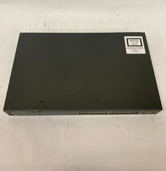 Cisco Catalyst 2960-X 24-Port APM86392 Switch, Tested for Power