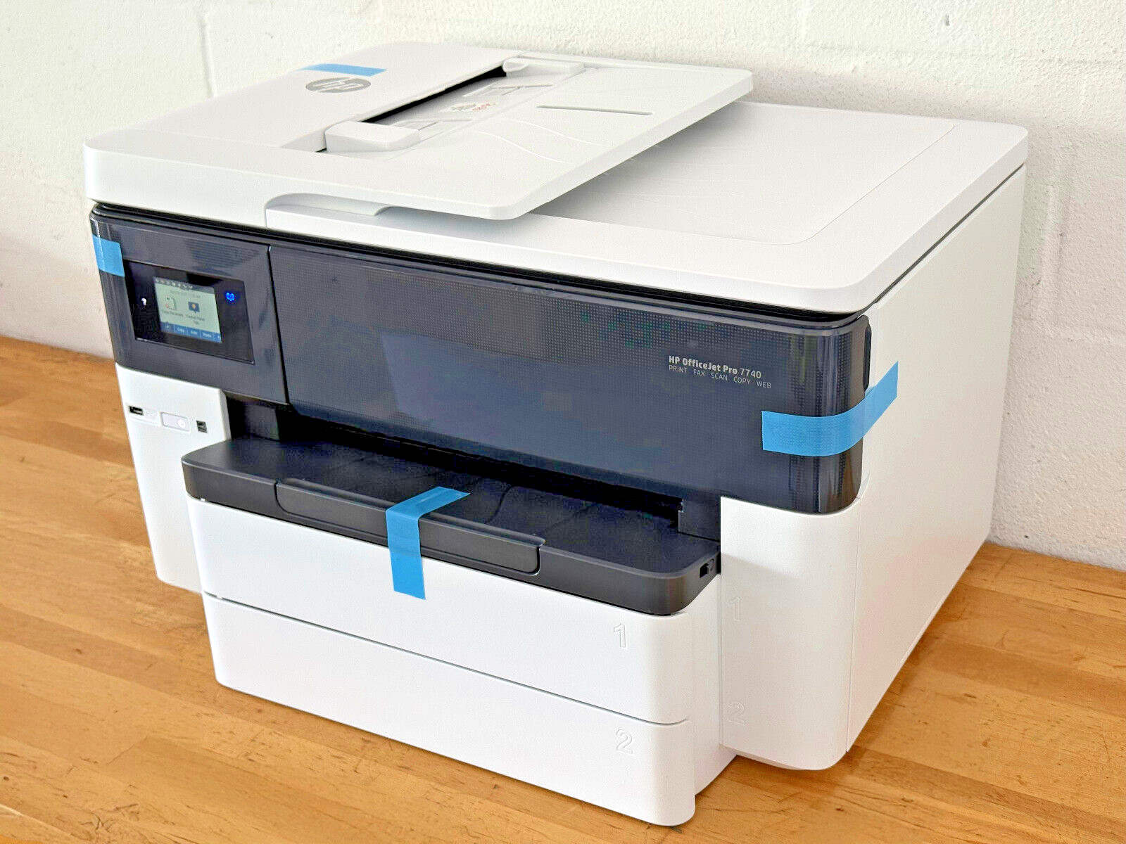 HP OfficeJet Pro 7740 Wide Format All-in-One Printer G5J38A - FULLY TESTED