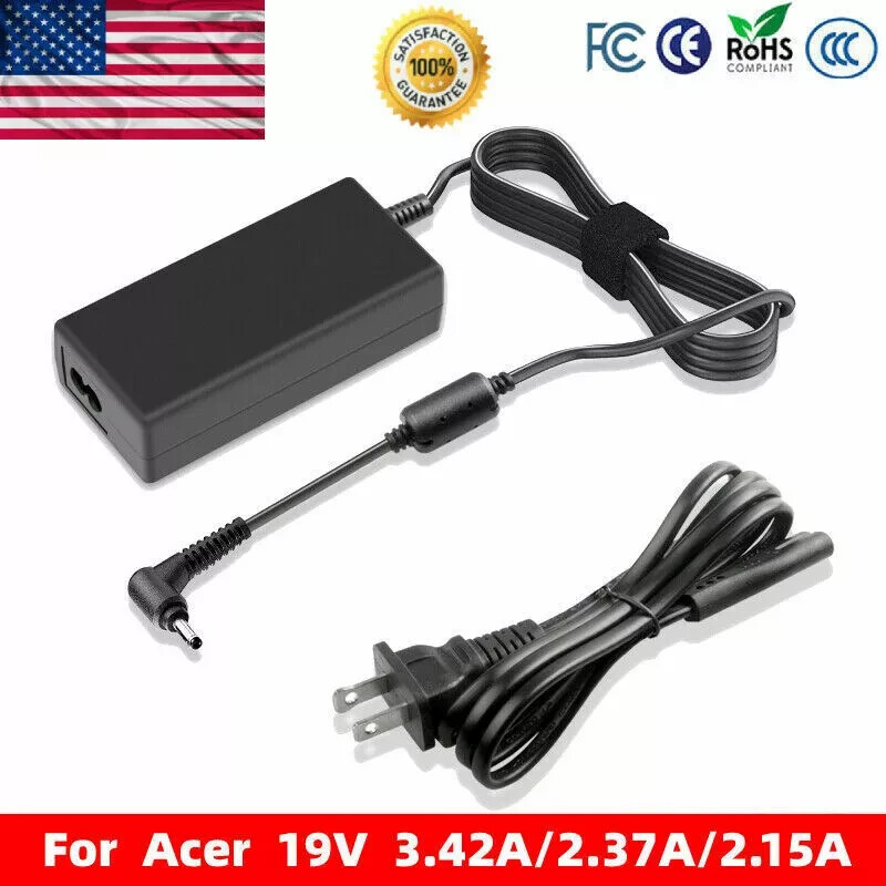 19V 3.42A 65W Power Adapter Charger Acer Chromebook 15 14 13 11 CB3 CB5