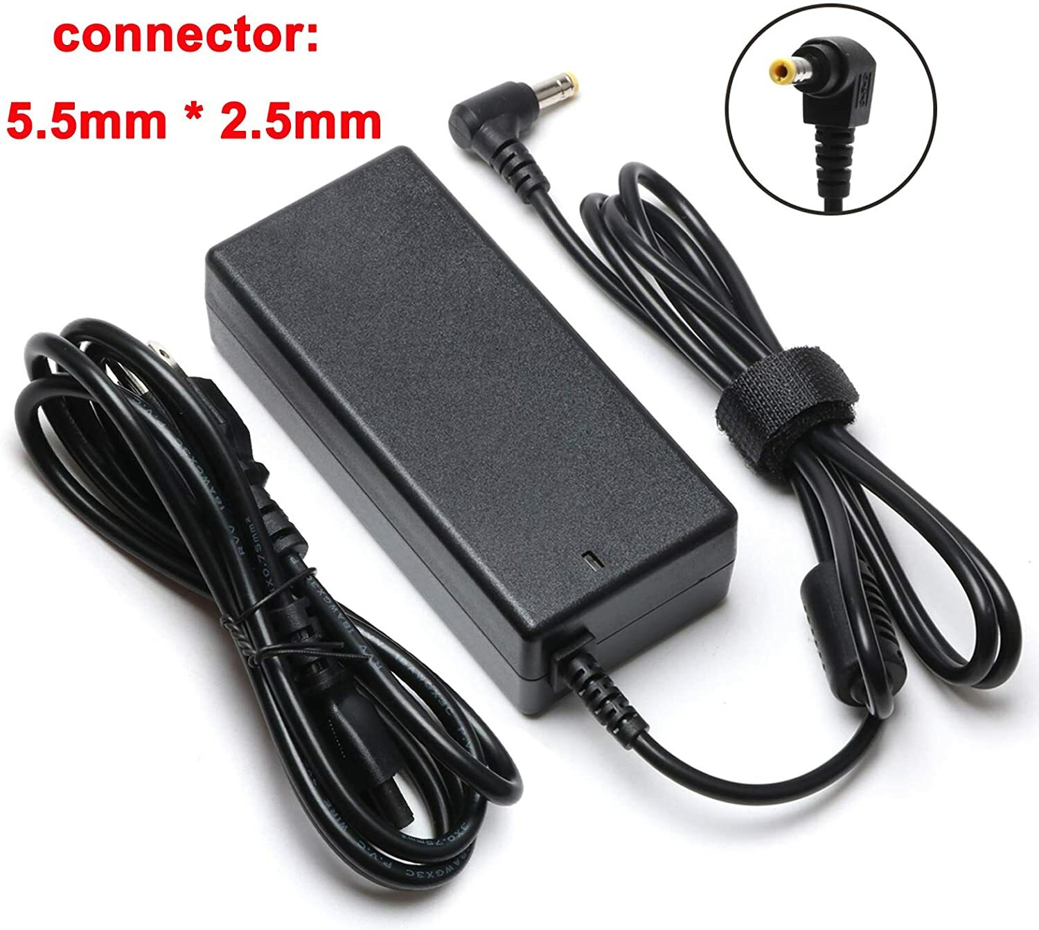 Power Adapter Charger for Toshiba Satellite L655 L745 L755 P50 C855D C55D S55