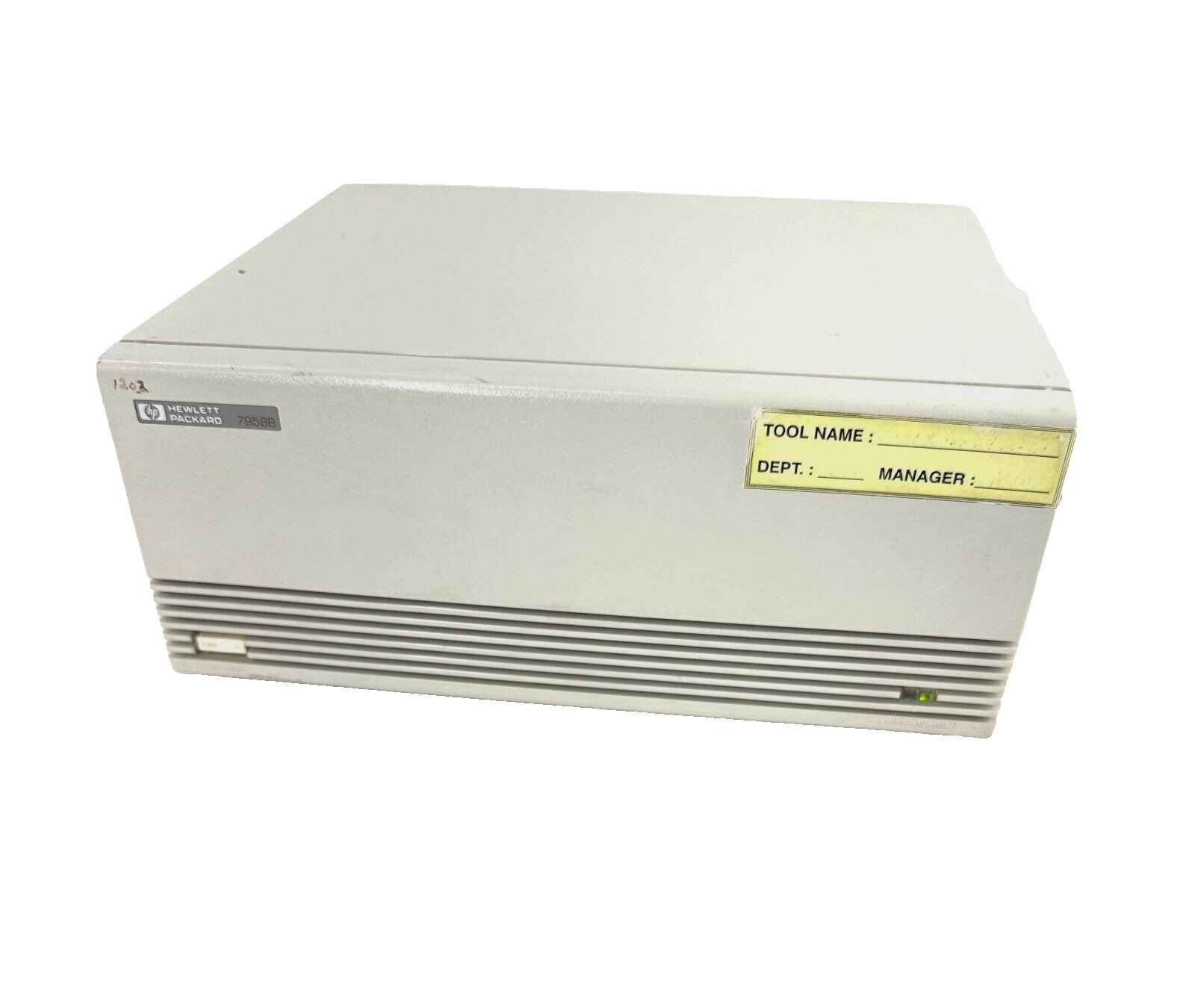 HP HEWLETT PACKARD 7958B HARD DISC DRIVE VINTAGE  HARD TO FIND powers on as-is