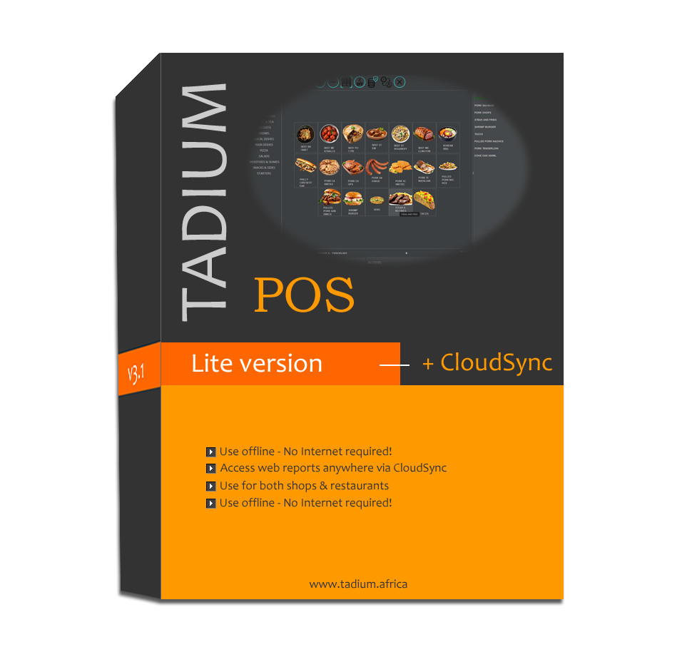 Tadium Ultimate POS For Shops & Restaurants + CloudSync