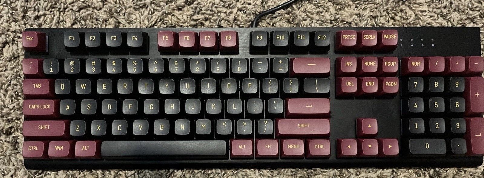 Modded Corsair K60 RGB Pro Mechanical Keyboard