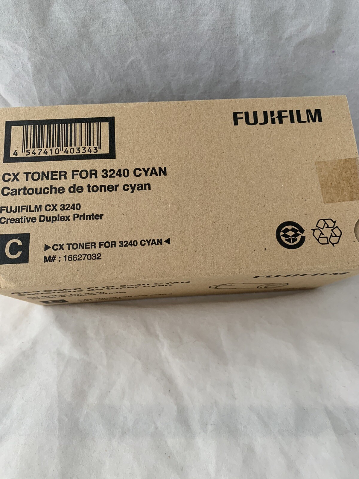 Fujifilm Toner CX 3240 Creative Duplex Printer Cyan NIP                    S12-2