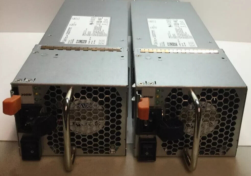 Dell EqualLogic R0C2G PS-3701-2D-LF  700W Power Supply - Lot Of 2
