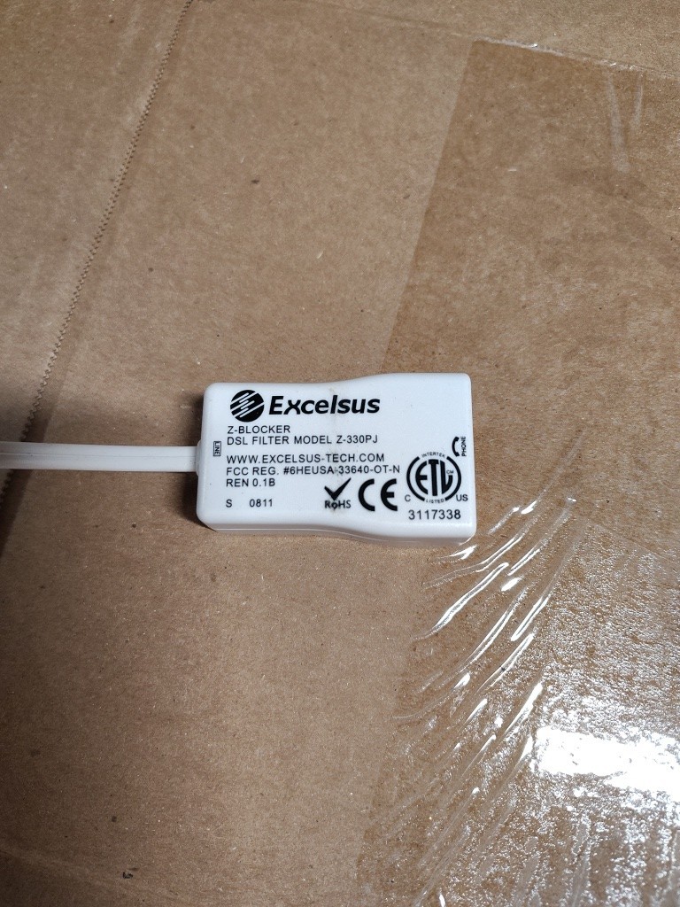 Excelsus Z-Blocker DSL Filter Z-330P2J-A.  x6
