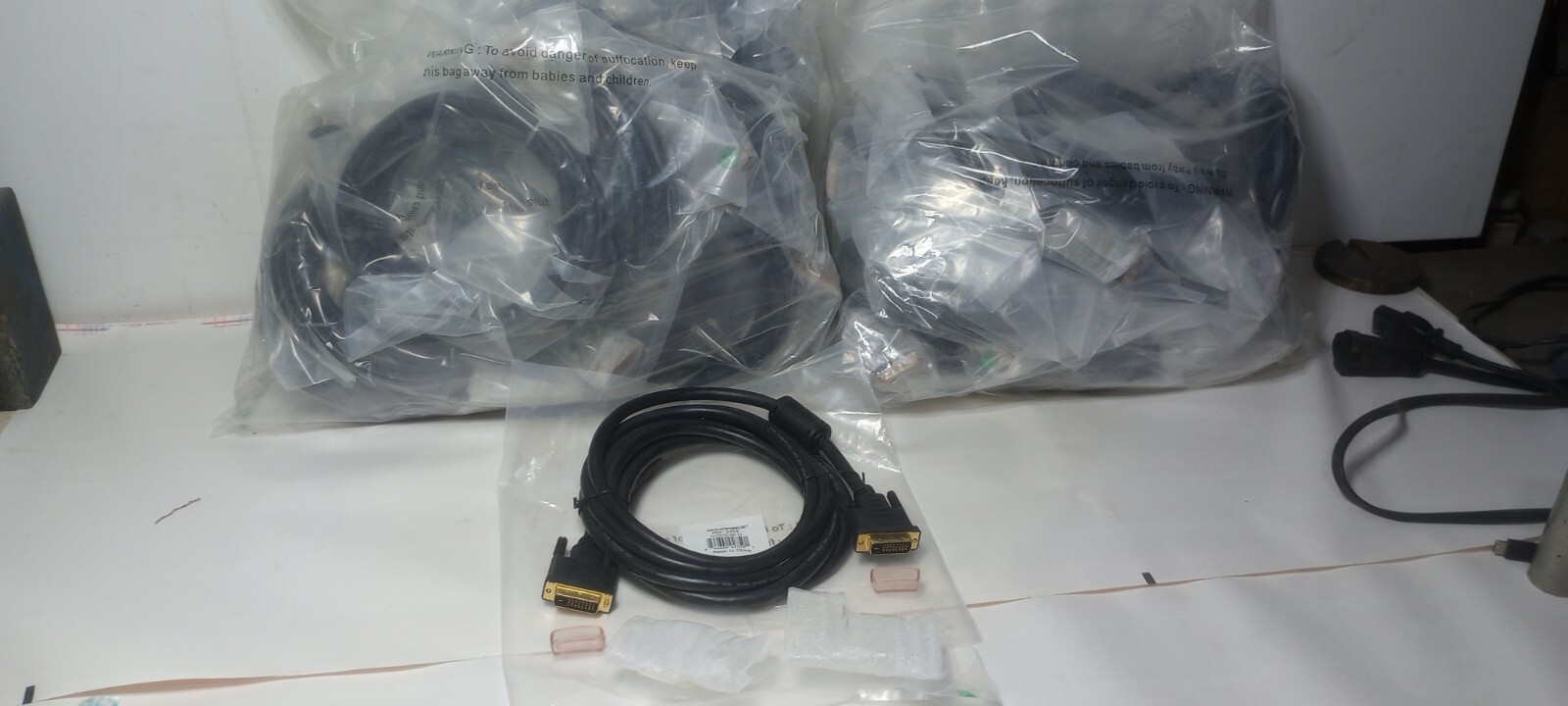 46 ct. New Monoprice DVID-D-28-10 Gold Plated 10 ft. DVID Cables PID: 2759