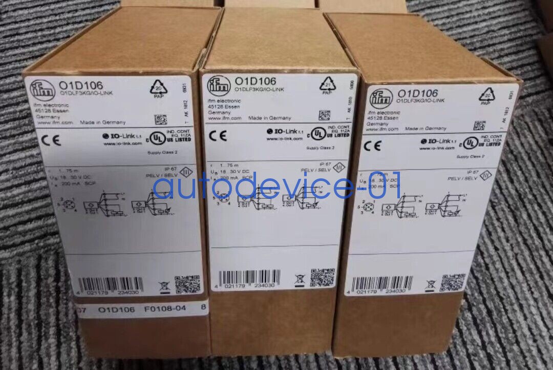 1pcs IFM O1D106 Laser Range Sensor new DHL/FedEx