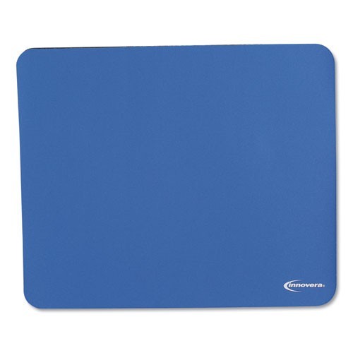 Innovera 52447 Mouse Pad, 9 x 7.5, Blue, 2/Pack