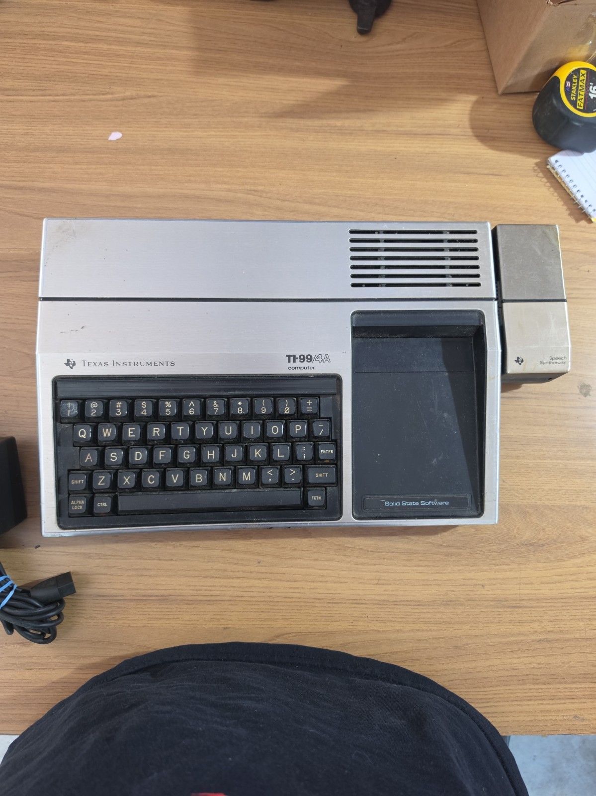 Vintage Texas Instruments TI-99/4A Home Computer PHC004A Silver 1981-83 Untested