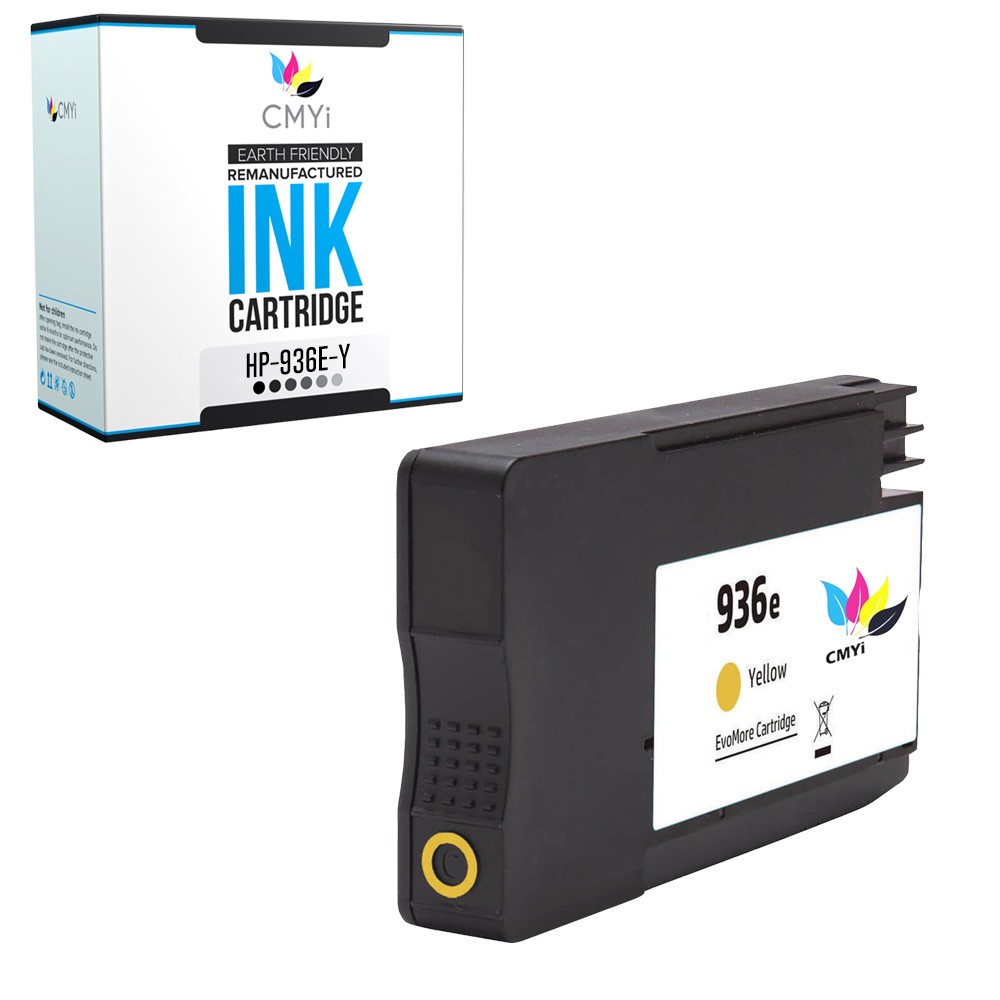 Compatible CMYi 936e Yellow Ink Cartridge for HP OfficeJet Pro 9135e 9730e 9110b