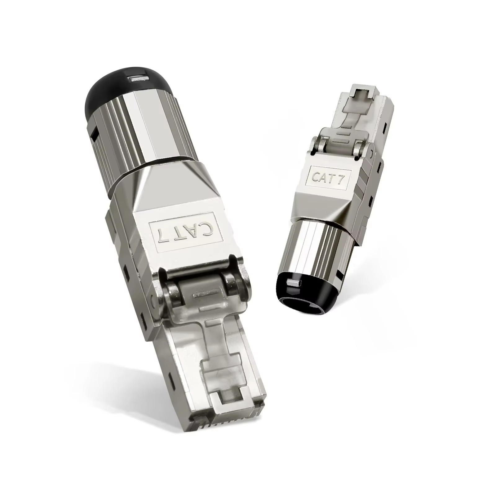 ZoeRax RJ45 Cat8/Cat7/Cat6A Shielded Toolless Connector 2000MHz 40G 22-24AWG