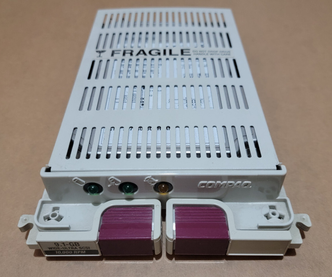 HP Compaq  336381-001 9.1Gb 10000 RPM Wide Ultra3 Scsi 3.5" HotPlug HotSwap