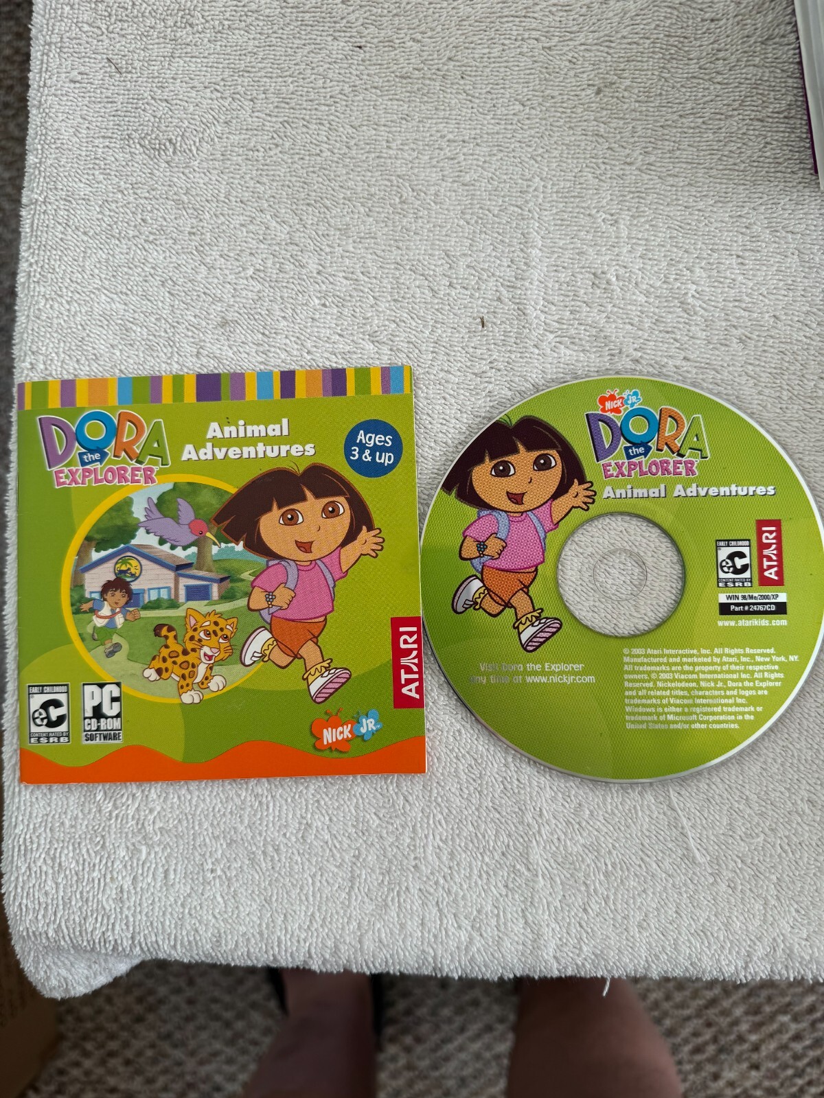 Dora The Explorer Animal Adventures 2003 Windows XP Atari Interactive