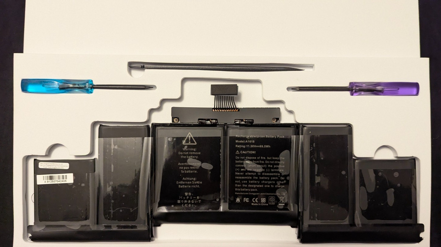 MACBOOK BATTERY A1494 OR FOR A A1618 NEW
