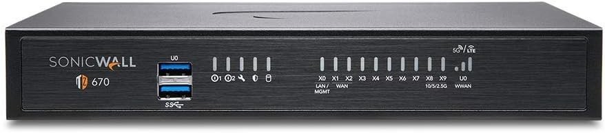 Sonicwall TZ670 Secure Upgrade 3YR Essential Edition (02-SSC-5660) - New