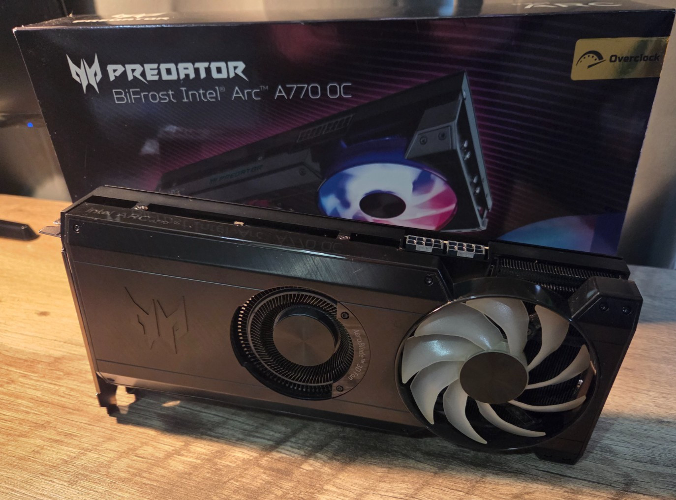 Acer Predator BiFrost Intel Arc A770 OC 16GB GDDR6 RGB GPU Graphics Card w/ Box