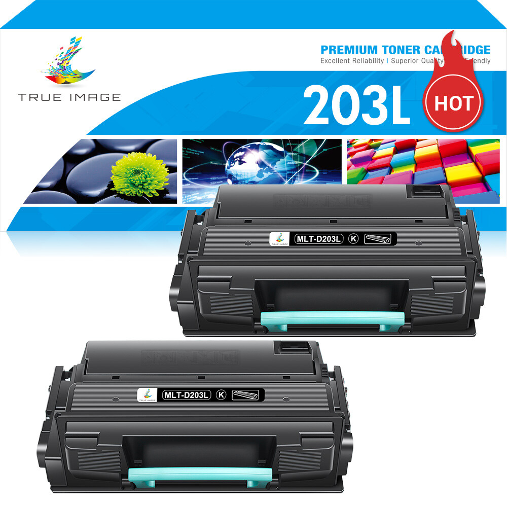 2PK Black MLT-D203L D203L Toner For Samsung ProXpress M3870FW M4020ND M4070FR
