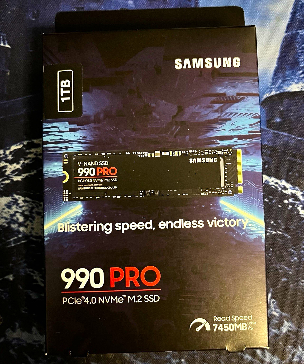 Samsung 990 PRO 1TB M.2 2280 NVMe PCIe 4.0 Internal SSD 7450MB/s