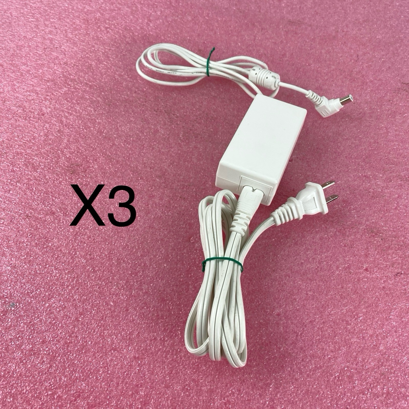 PFU Limited DA-40A16 40W AC Adapter w/ Power Cord Lot of 3