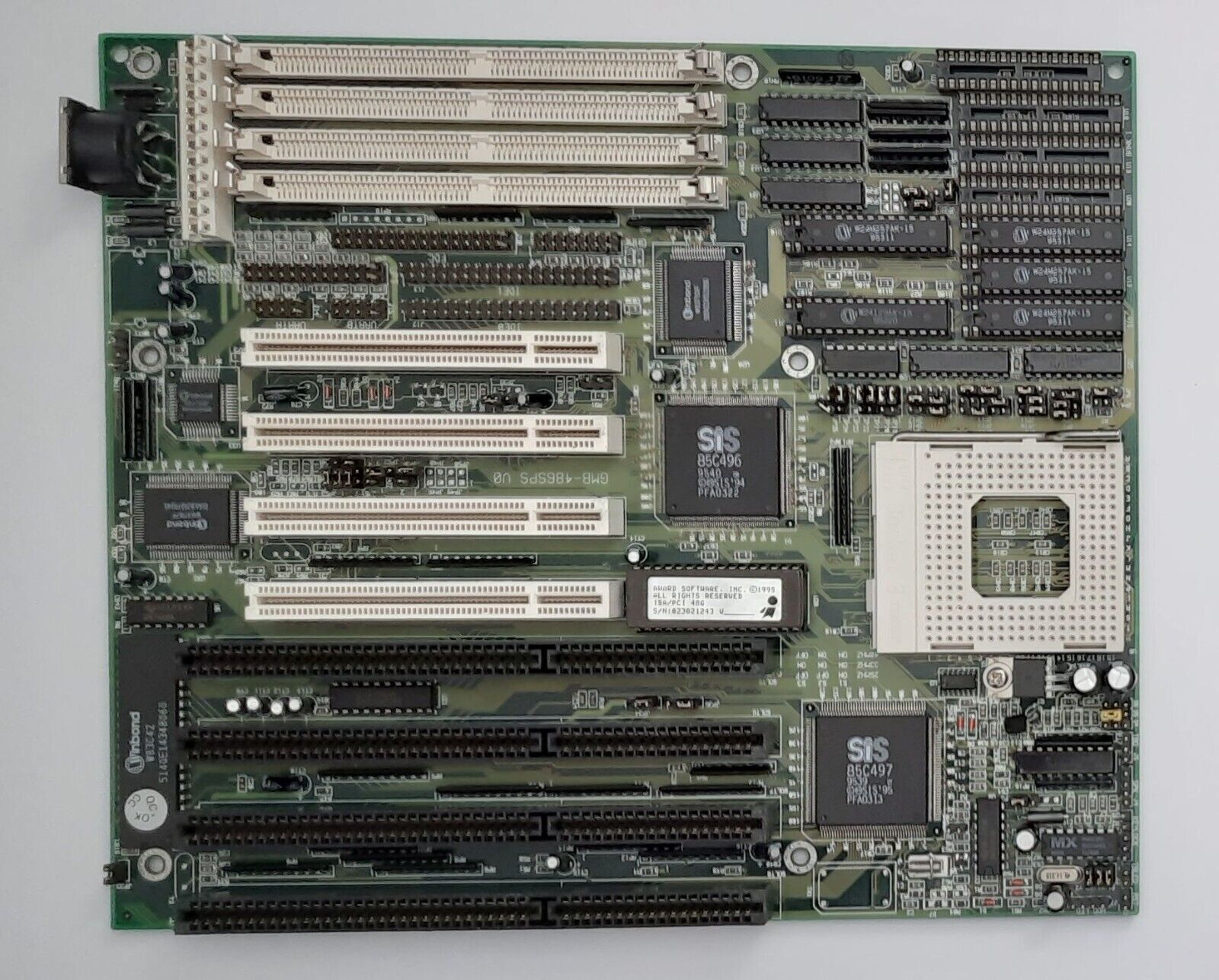 Gemlight GMB-486SPS PCI ISA 80486 Retro Motherboard