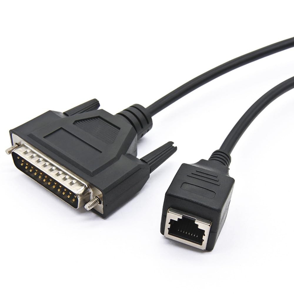 Ilda To Network Cable DB25 Male To RJ45 Female Adapter For Laser Light 30cm