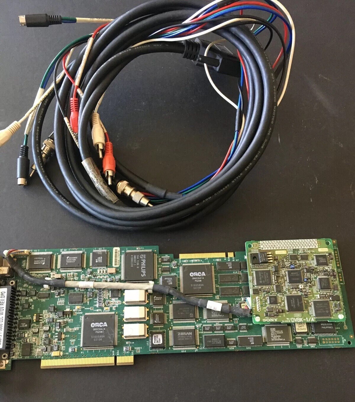 Media 100 Card With Cable 23379 P6000 LLC W/DV Rev.OPO
