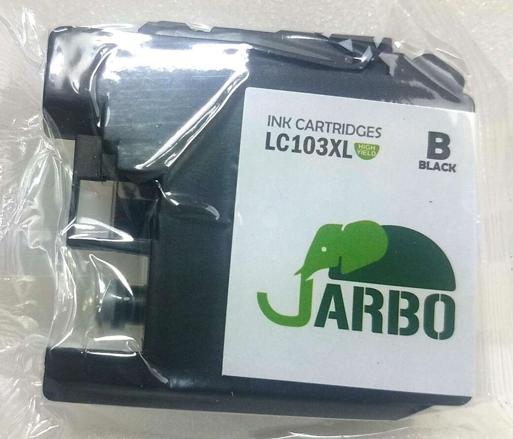 Jarbo~ LC103XL Ink Cartridge ~Black ~See Photos For List Of Compatable Printers 
