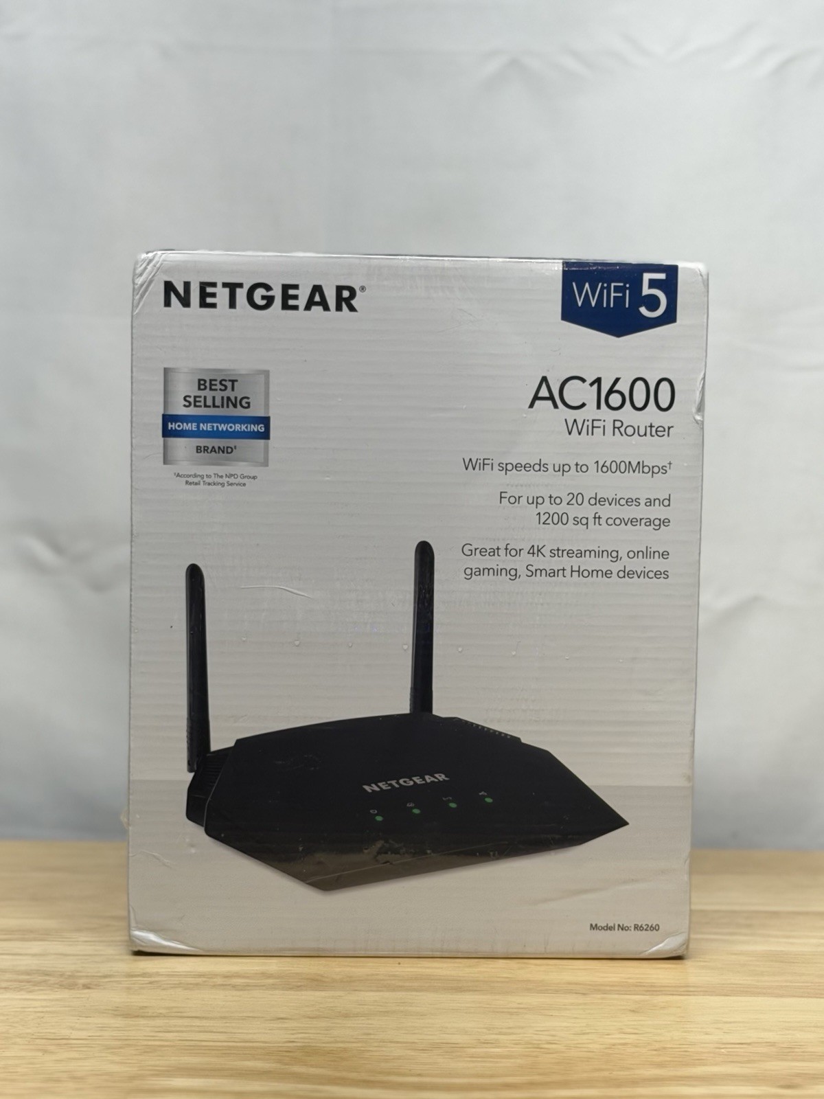 NETGEAR AC1600 R6250 Dual Band WiFi Router WiFi 5 New Sealed
