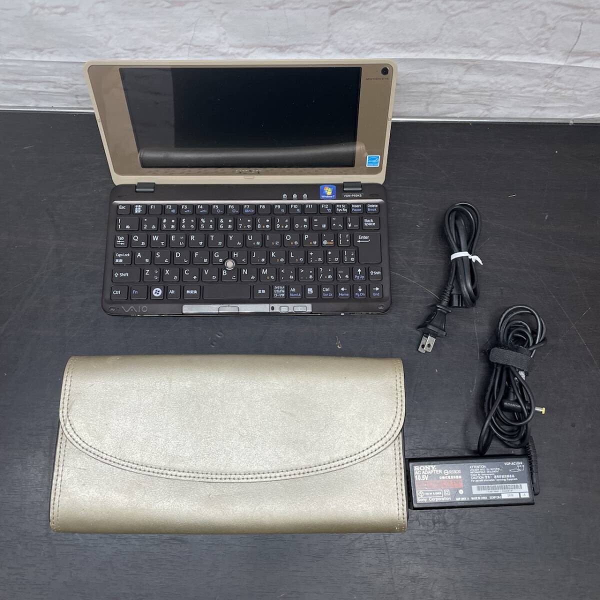 Sony VAIO Type P VGN-P92KS Atom Z550 2GB 256GB SSD 8" Win7 Gold Mini Laptop