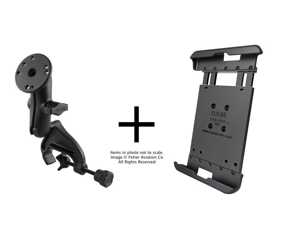 RAM Yoke Mount for Samsung Galaxy Tab A 8.0, Tab A 10.1, Tab S2 8.0