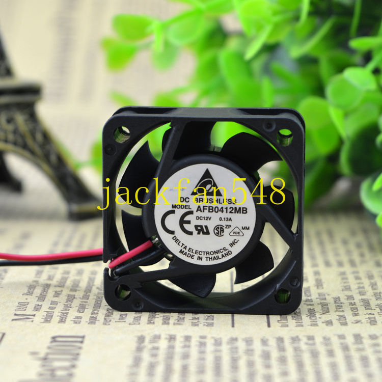 2pcs DELTA 4CM AFB0412MB 4015 12V 0.13A 2pin