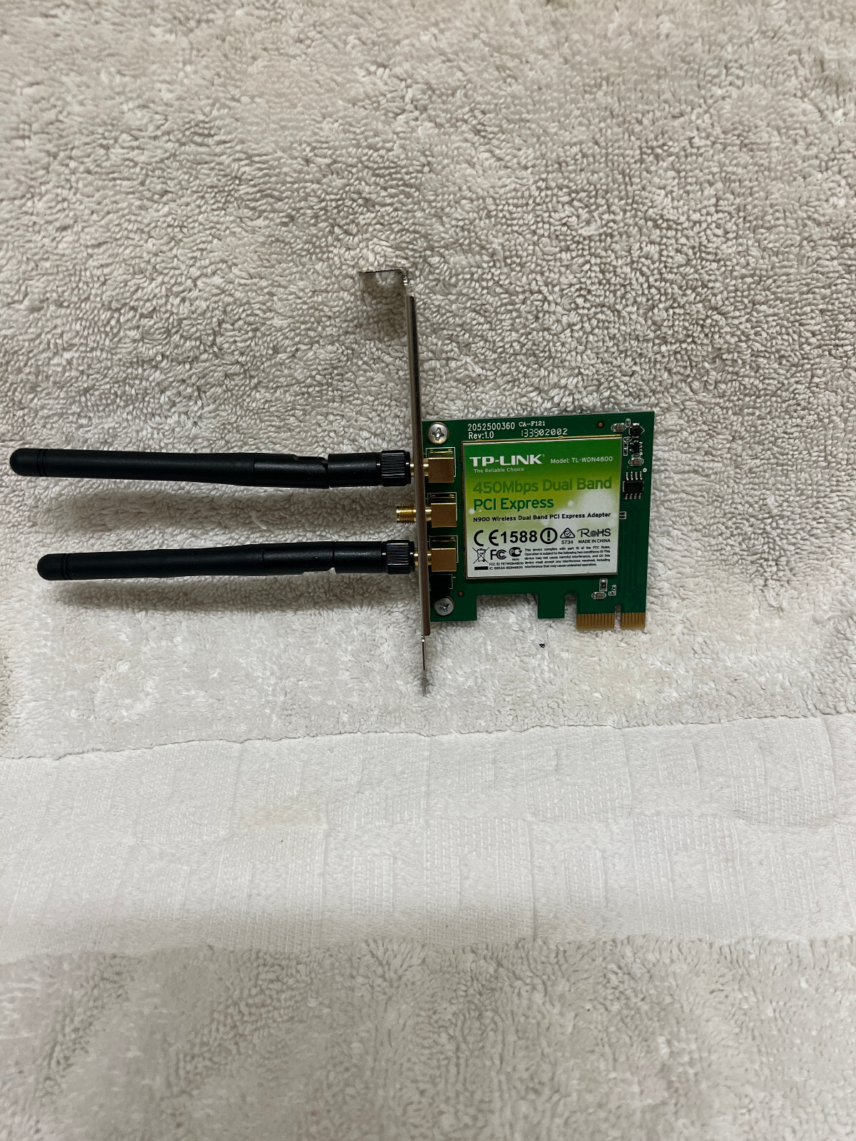 TP-Link TL-WDN4800 450Mbps Wireless N Dual Band PCI Express Adapter