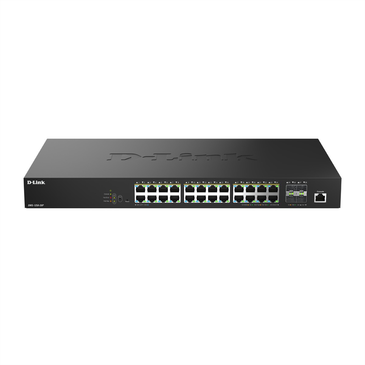 D-Link 28-P PoE Multi-DMS-1250-28P/EGigabit Smart Managed Switch 2 - Switch