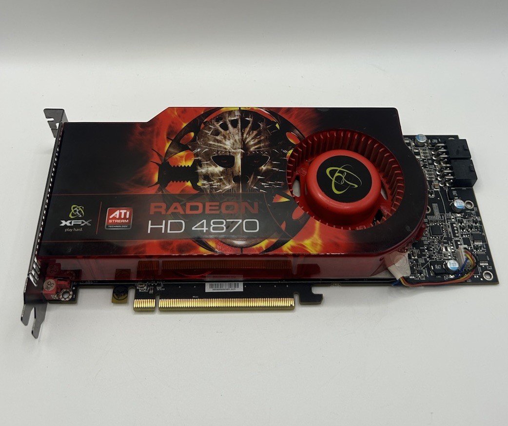 XFX ATI Radeon HD 4870 1GB GDDR5 PCIe 2.0 x16 DX10.1 DVI S-Video - Rare Variant