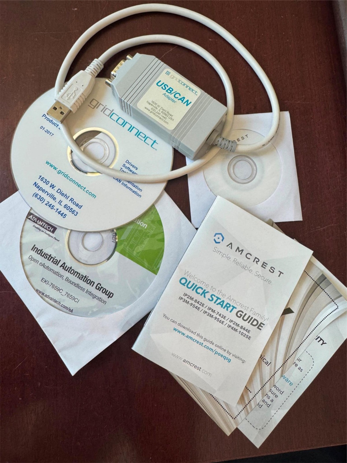 PCAN-USB Isolated Adapter GC-CAN-USB-ISO GridConnect USB/CAN Adapter