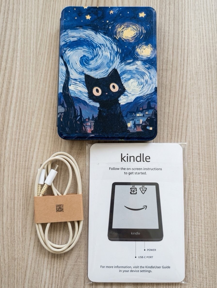 Kindle 11th Generation NEW + Cable and Manuals