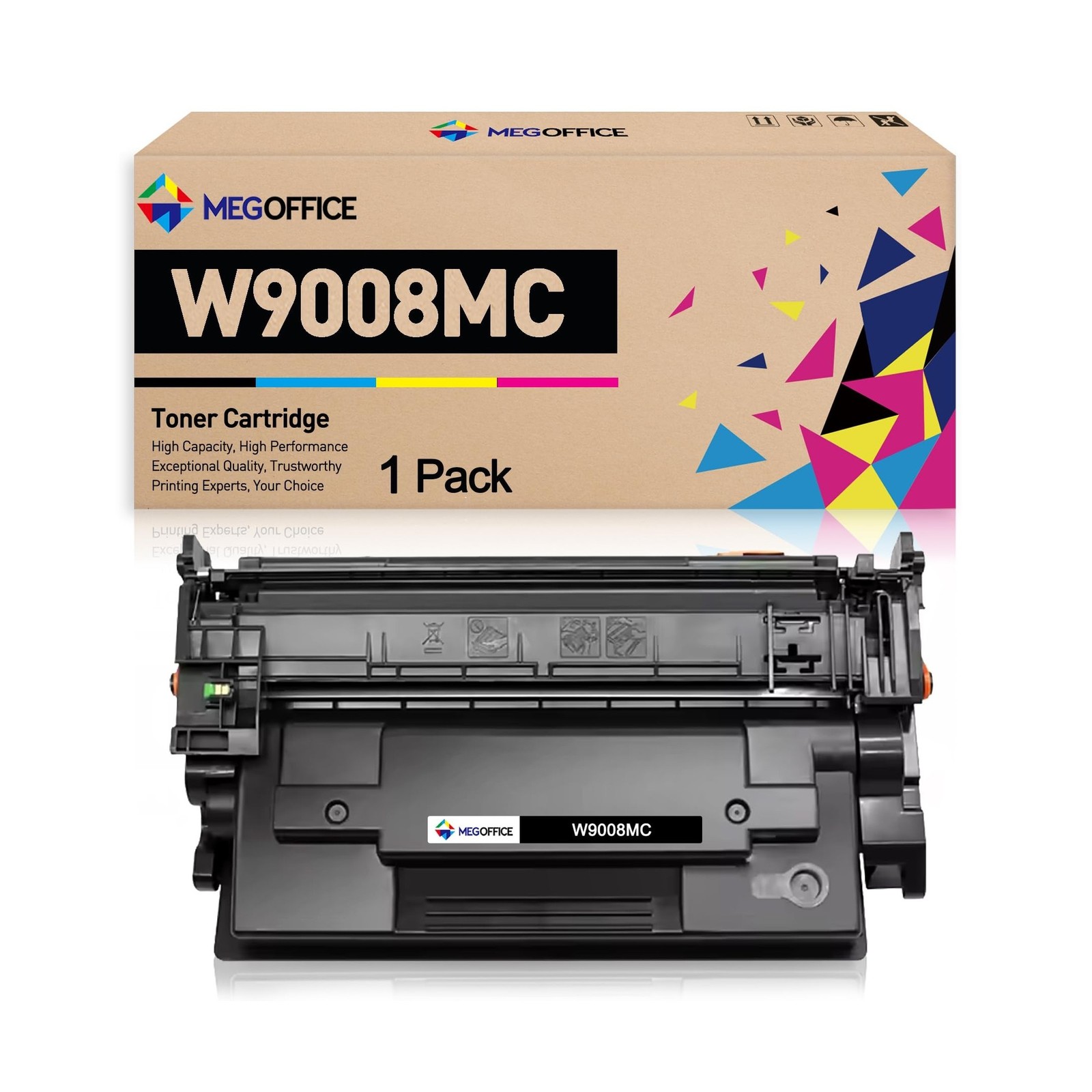 Compatible Toner Cartridge Replacement for HP W9008MC Black Toner Cartridge W...