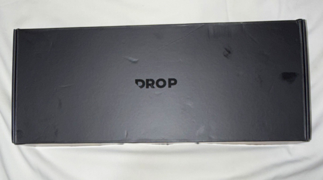 Drop SHIFT V2 Mechanical Keyboard Silver Holy Panda X Clear Switches Unused