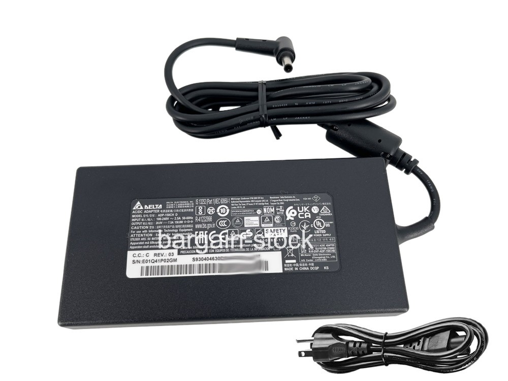 Original 20V 150W AC Adapter Charger For MSI Crosshair 17 A11UDK-202 A11UDK-091