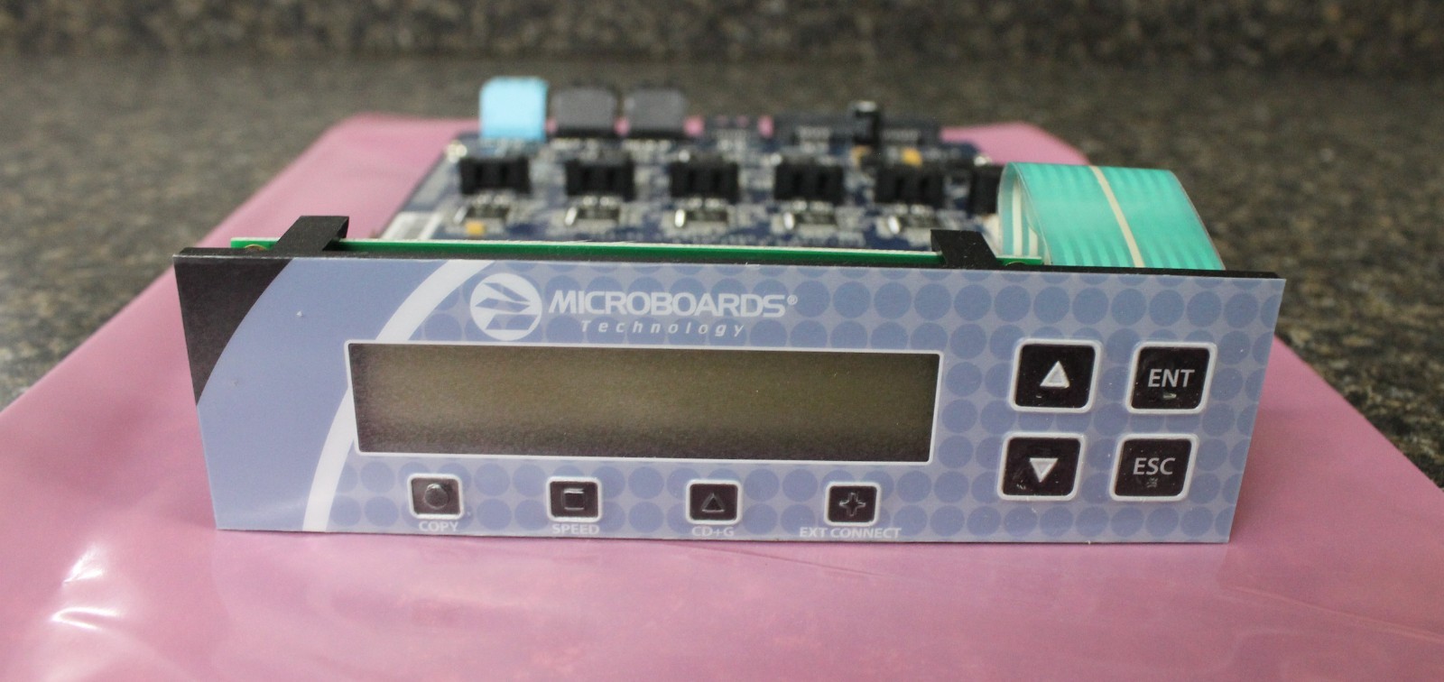 Microboards Technology PRM PRO-1016 DVD 1-10 Duplicator CONTROLLER CARD #0241