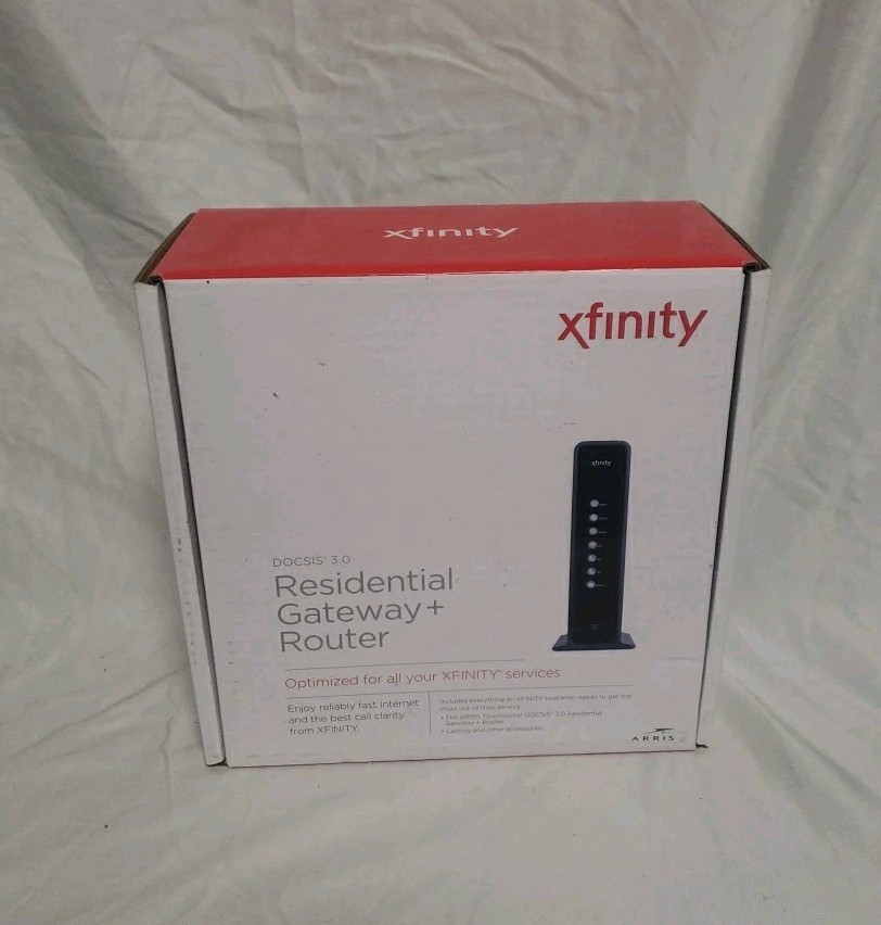 ARRIS Xfinity TG862GCT Residential Gateway & Router Brand New Sealed Docsis 3.0
