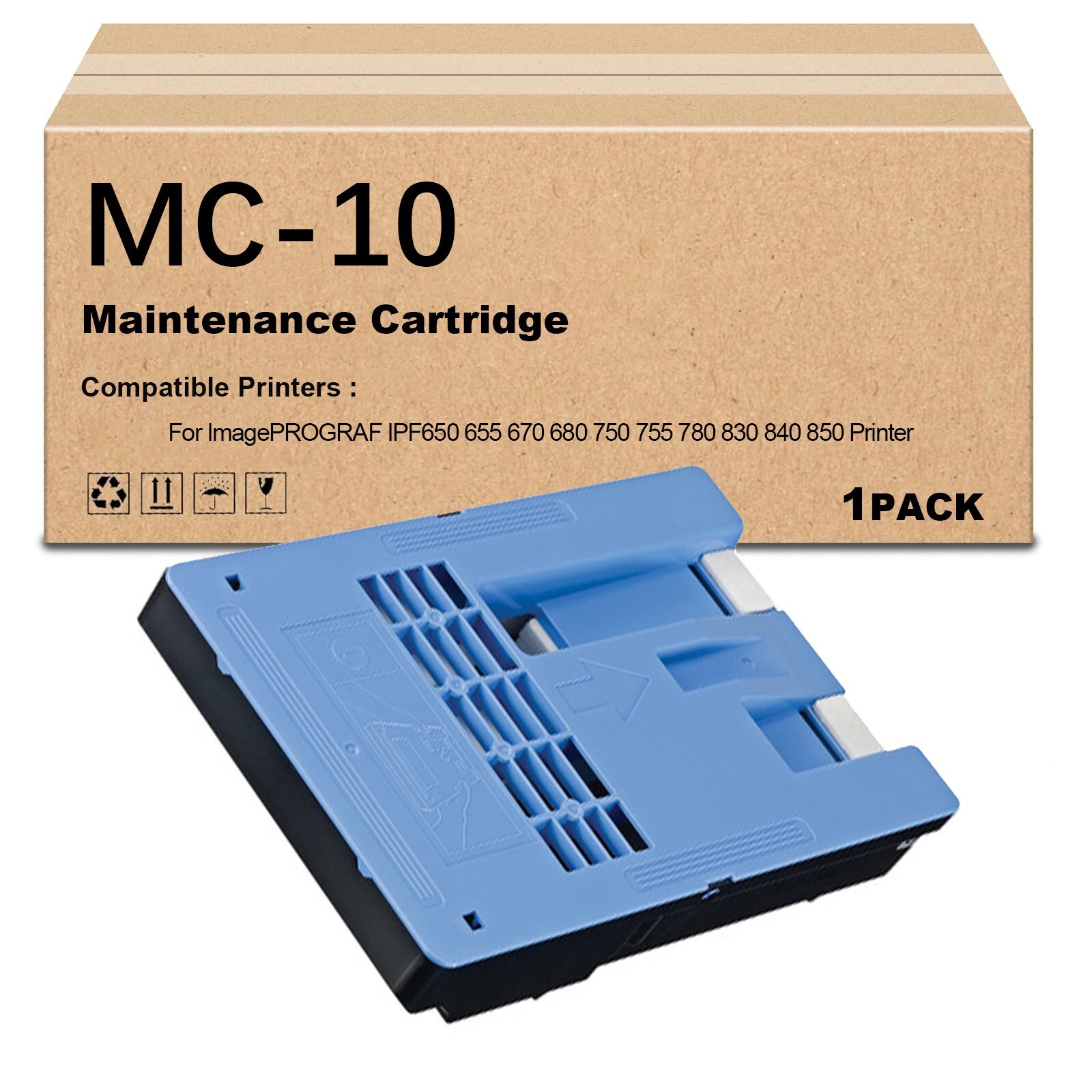 1 Pack  MC-10 MC10 Maintenance Cartridge Compatible for ImagePROGRAF IPF650