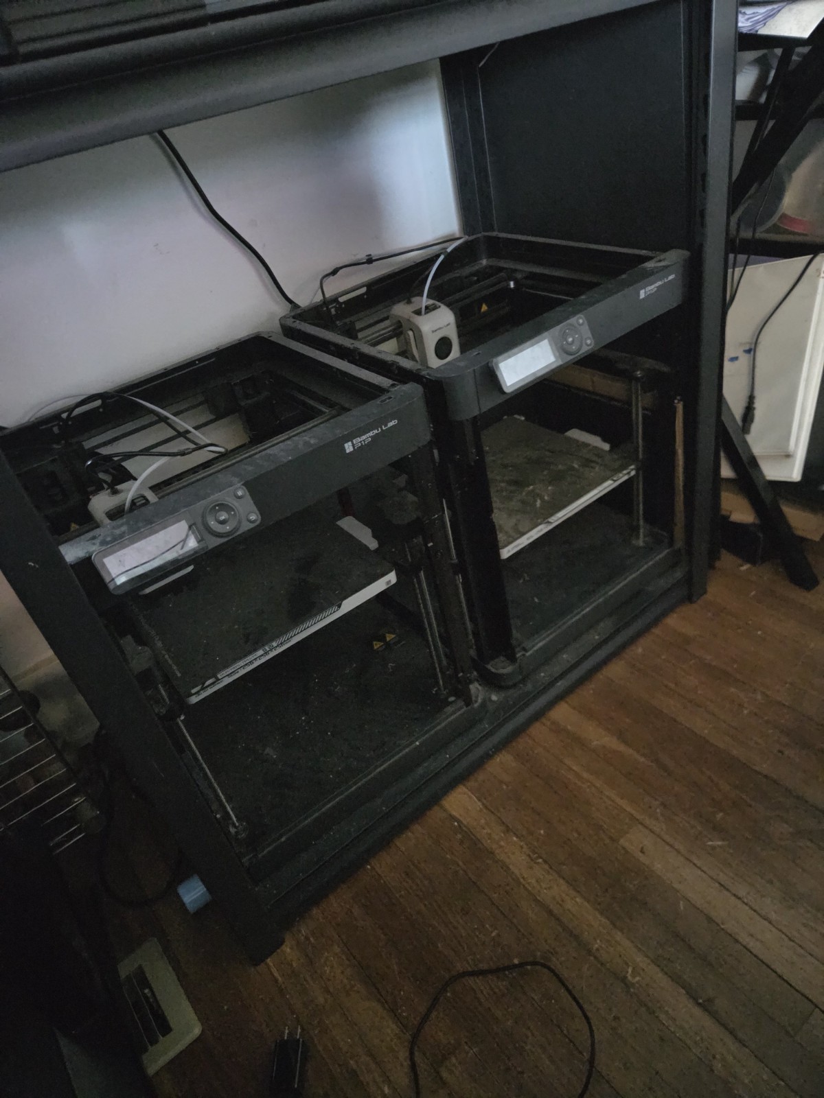 Bambu Lab P1P 3D Printer Slightly Used, Only 107 hours, High temp flat bed